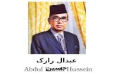 Famous Personality - Tun Abdul Razak Hussein