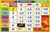Kalendar kuda malaysia 2017