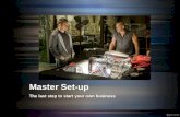 MGT104a- Master setup