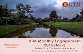 UTM Monthly Engagement 2015 (Nov)