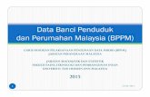Data Banci Penduduk dan Perumahan Malaysia (BPPM)