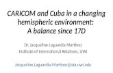 Caricom and Cuba: A balance since 17D
