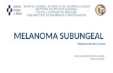 Melanoma subungeal