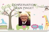 Conservation Jean Piaget
