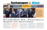 Penduduk KL, Putrajaya dapat air percuma