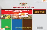 malays a 2013 indikator pertanian terpilih