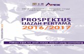Prospektus Ijazah Pertama 2016/2017 (Saluran Perdana)