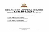 Selangor Appeal Board Law Reports Vol 3 Issue 3 PAGE 1