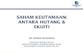 SAHAM KEUTAMAAN: ANTARA HUTANG & EKUITI