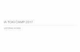 Laporan IA TOKI Camp 2017
