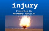 Muhammad abdullah blast inj.