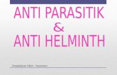 Anti parasitik dan ANTI HELMINTH