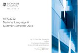 Mpu3212 national language a week 1 ppt (summer 2016)