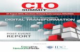 CIO Summit 2015 (MY) Post Event Report (DD - EMC)
