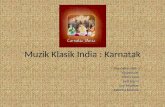 Muzik klasik India (Karnatik)