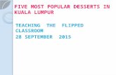 The Five Most popular Deserts in Kuala Lumpur