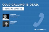 COLD CALLING - CALLING LinkedIn !!
