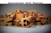 Anniversary gift puzzles