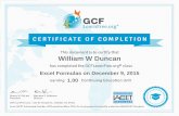 Excel Formulas Certificate