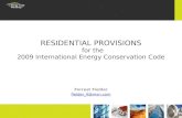 2009 IECC: Residential Provisions