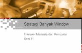 IMK - Strategi Banyak Window