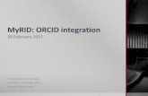MyRID: ORCID Integration in Malaysia (T. Dharmalingam)