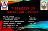 7 disaster in malaysian history