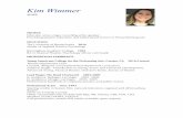 Kim Wimmer 2016 LinkedIn Resume
