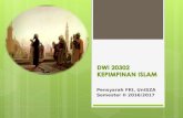 Taklimat Kursus DWI 20302 Kepimpinan Islam