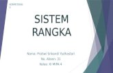 Slide / Powerpoint Sistem Rangka (kelas XI MIPA kurikulum 2013)