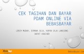 Cek Tagihan dan Bayar PDAM Online di BebasBayar