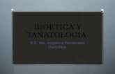 bioetica y tanatologia
