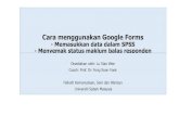 Cara menggunakan Google Forms