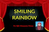 Smiling rainbow