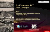 Instalasi Pengolahan Lumpur TInja (IPLT) - Tahap Pra Konstruksi (Persiapan)