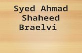 Syed ahmad shaheed braelvi