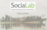 SociaLab client portfolio
