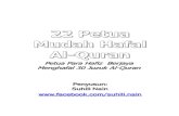 22 Petua Mudah Menghafal Al Quran