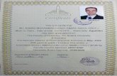 Certificate B.Sc.Pharm. - Ahmad Abdulhady