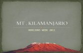 Mt. Kilamanjario