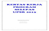 Program selepas upsr 2015