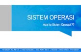 Sistem Operasi Teknik Informatika