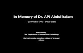 Dr.A.P.J Abdul Kalam