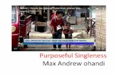 Purposeful singleness max andrew ohandi