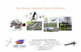 Geo sense drone mapping solution