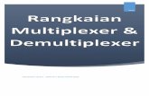 Rangkaian Multiplexer & Demultiplexer · PDF fileMakalah Sistem Komputer 3 Rangkaian Multiplexer & Demultiplexer MULTIPLEXER Sebuah multiplexer adalah rangkaian logika yang menerima