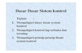 (1) Dasar Dasar Sistem kontrol - Pustaka E-Book Aserani ... · PDF file3. 1932 -Nyquist mengembangkan suatu prosedur yang relatif sederhana ... adalah system kontrol berumpan balik.