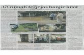 32 rumah terjeJas banjir kilat Air laut pasang, hujan lebat luar … page... · dua kampung di Jalan Banjar, di sini malam kelmarin: Daripada keseluruhan jumlah itu, SinarHarian mengenal