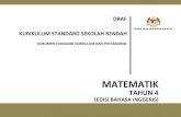 DOKUMEN STANDARD KURIKULUM DAN PENTAKSIRANv2.sksa.net/dlp/d06.pdf · matematik tahun 4 kementerian pendidikan malaysia kurikulum standard sekolah rendah (edisi bahasa inggeris) dokumen