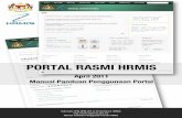 PORTAL RASMI HRMIS -  · PDF fileMAIN LAYER 1 LAYER 2 LAYER 3 Menu Atas Utama . Makluman Semasa Komen & Penghargaan . Info HRMIS Maklumat Korporat • Piagam Pelanggan